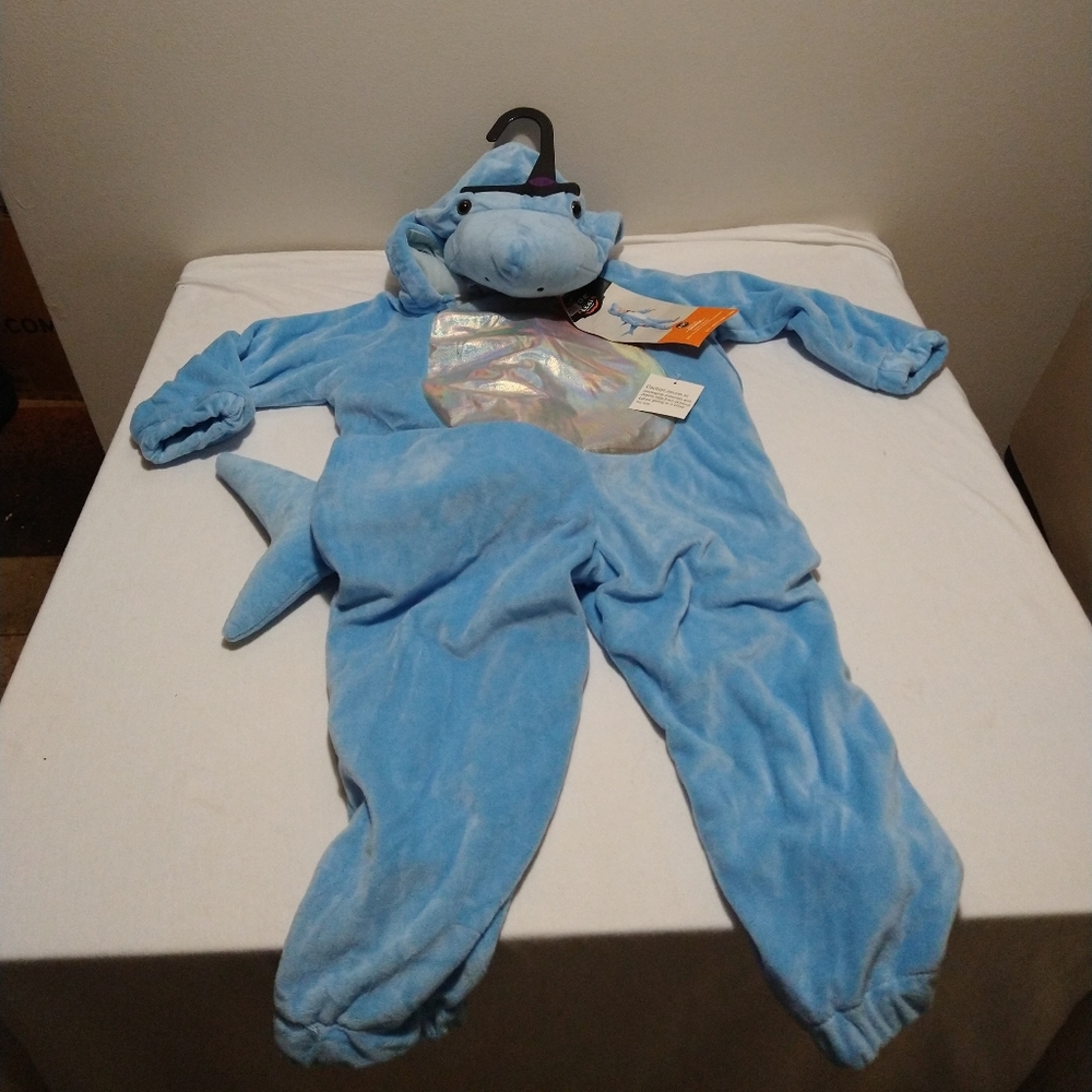 Last One**HYDE & EEK Baby Blue Shark Halloween Costume - Picture 16 of 16